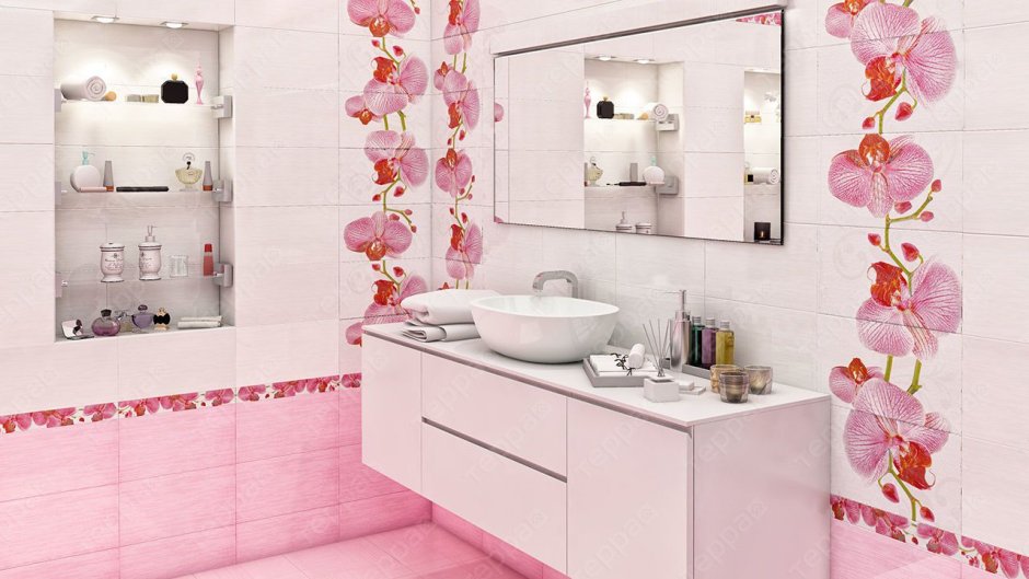 Плитка Фиори Орхидея