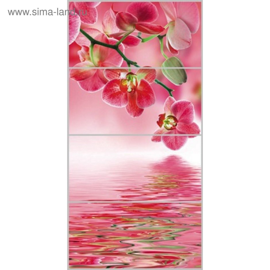 Панно нефрит-керамика Олеандр