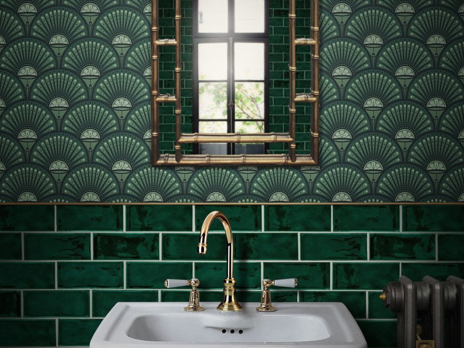 Уралкерамика малахит пг1мх101 зеленая