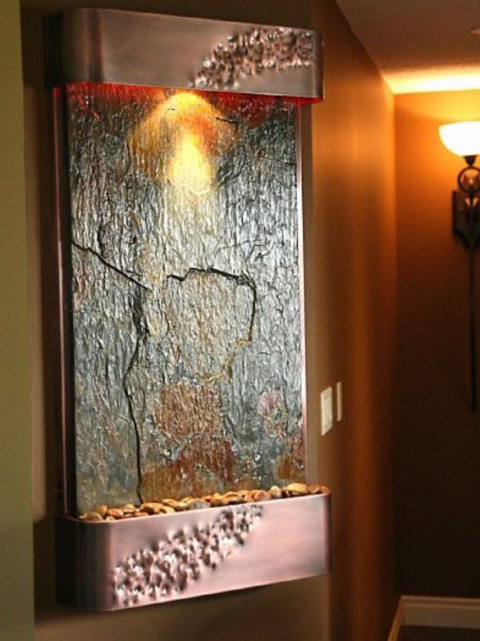 Декоративные водопады для квартиры настенные