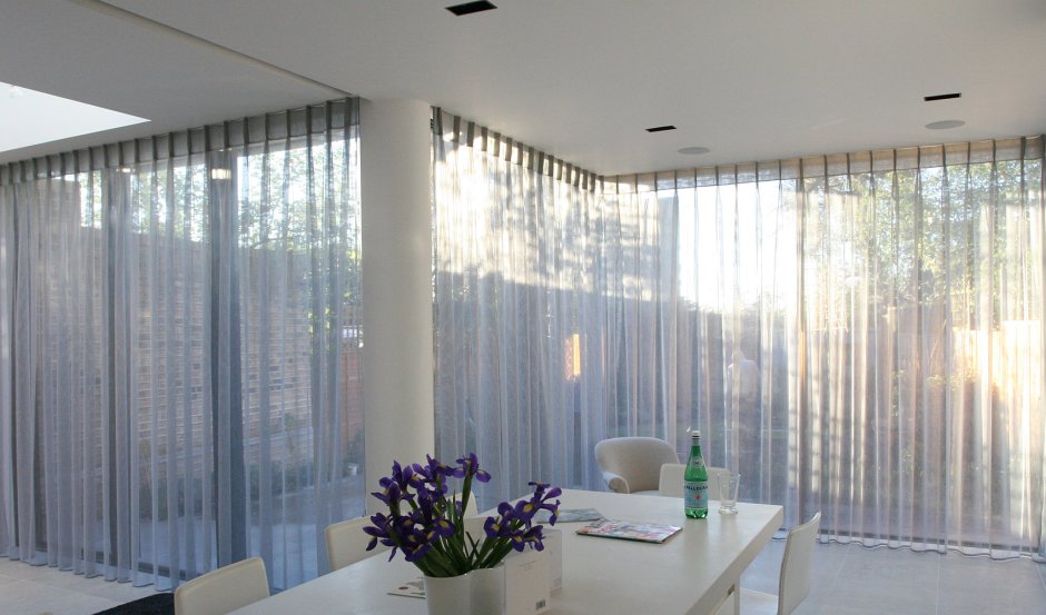 Шторы на панорамные окна