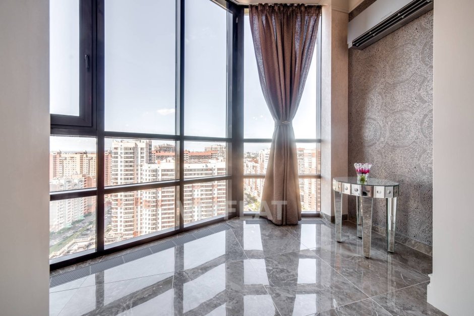 Шторы на панорамные окна