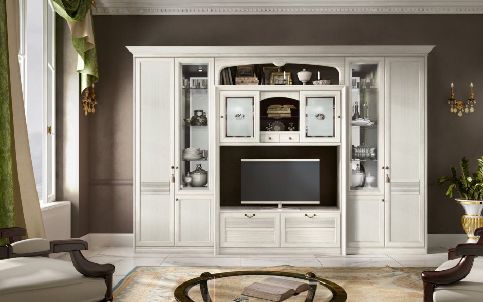 Гостиная Ровена светлая Шатура