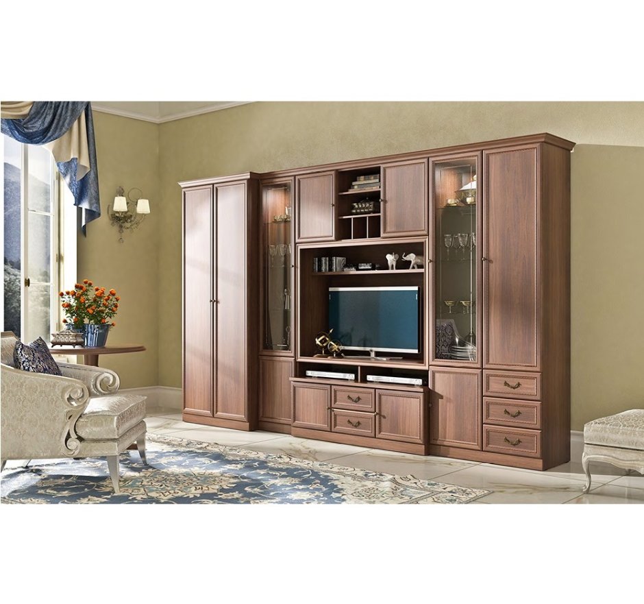 Стенка Кармен орех Шатура