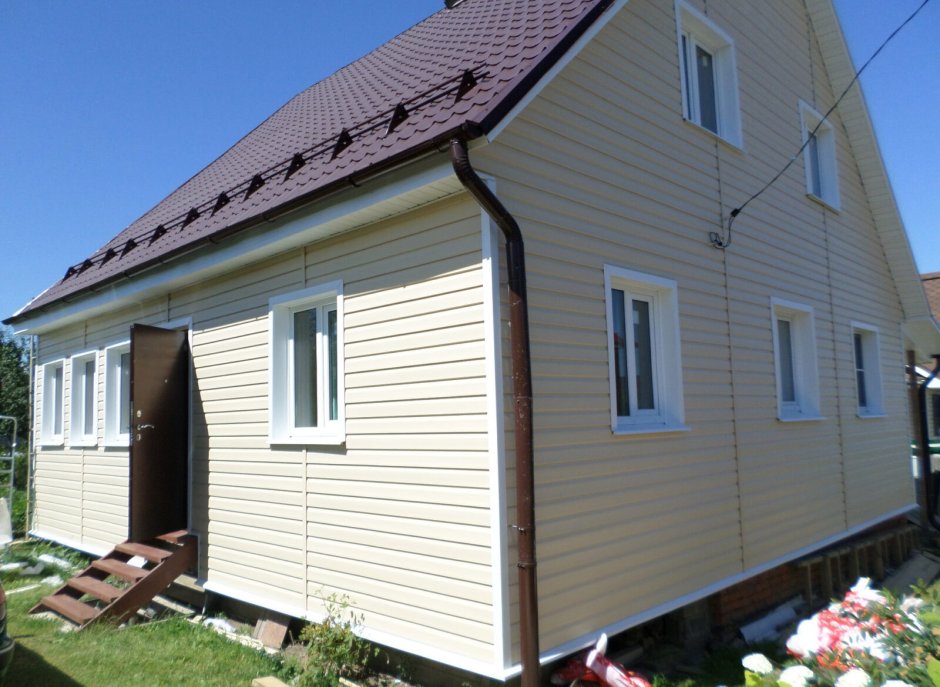 Обшивка сайдингом