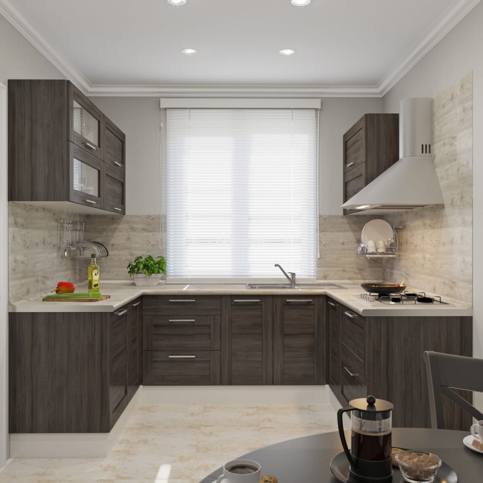 Кухня капучино Модерн