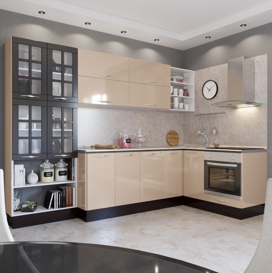 Кухня Леда белая Леруа Мерлен