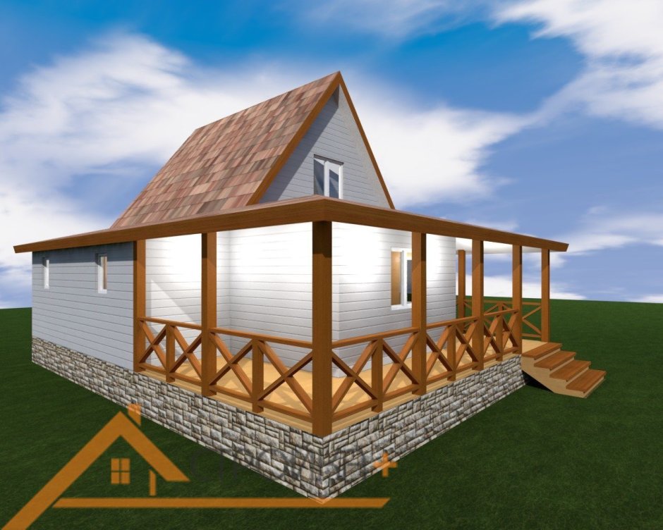 Угловая веранда