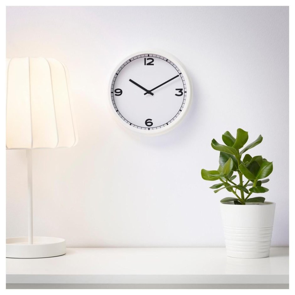 Настенные часы ikea Pugg