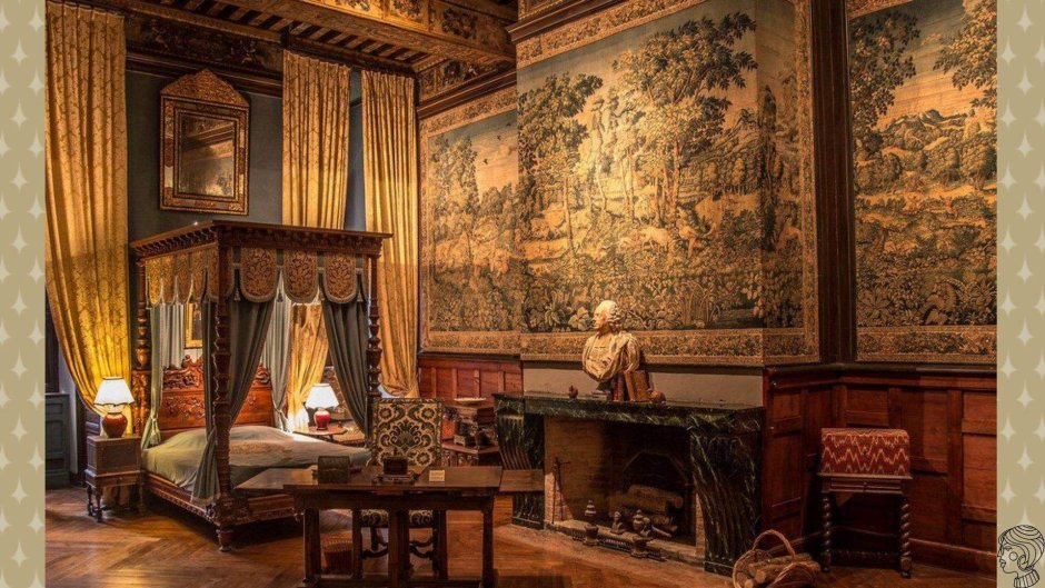 Шато де Бриссак замок внутри