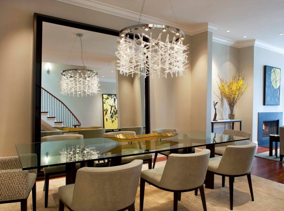 Современные люстры в Интер