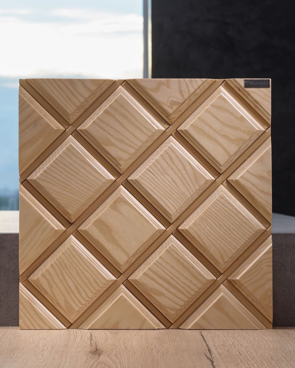 Шпонированные панели дикорастущий тик 2440х1220х11 мм