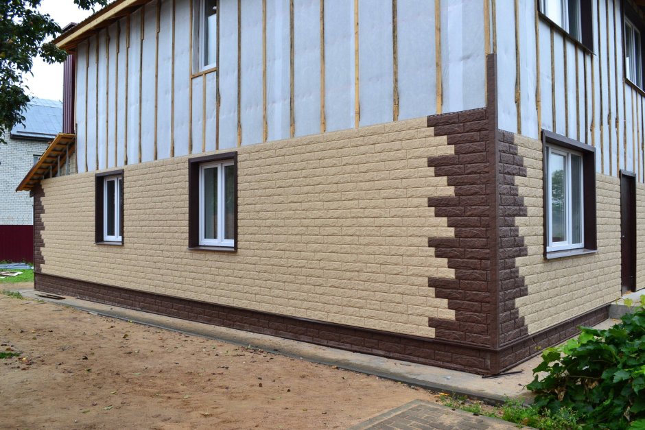 Фасадные панели для наружной отделки