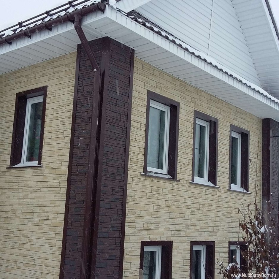 Сайдинг под кирпич для наружной отделки
