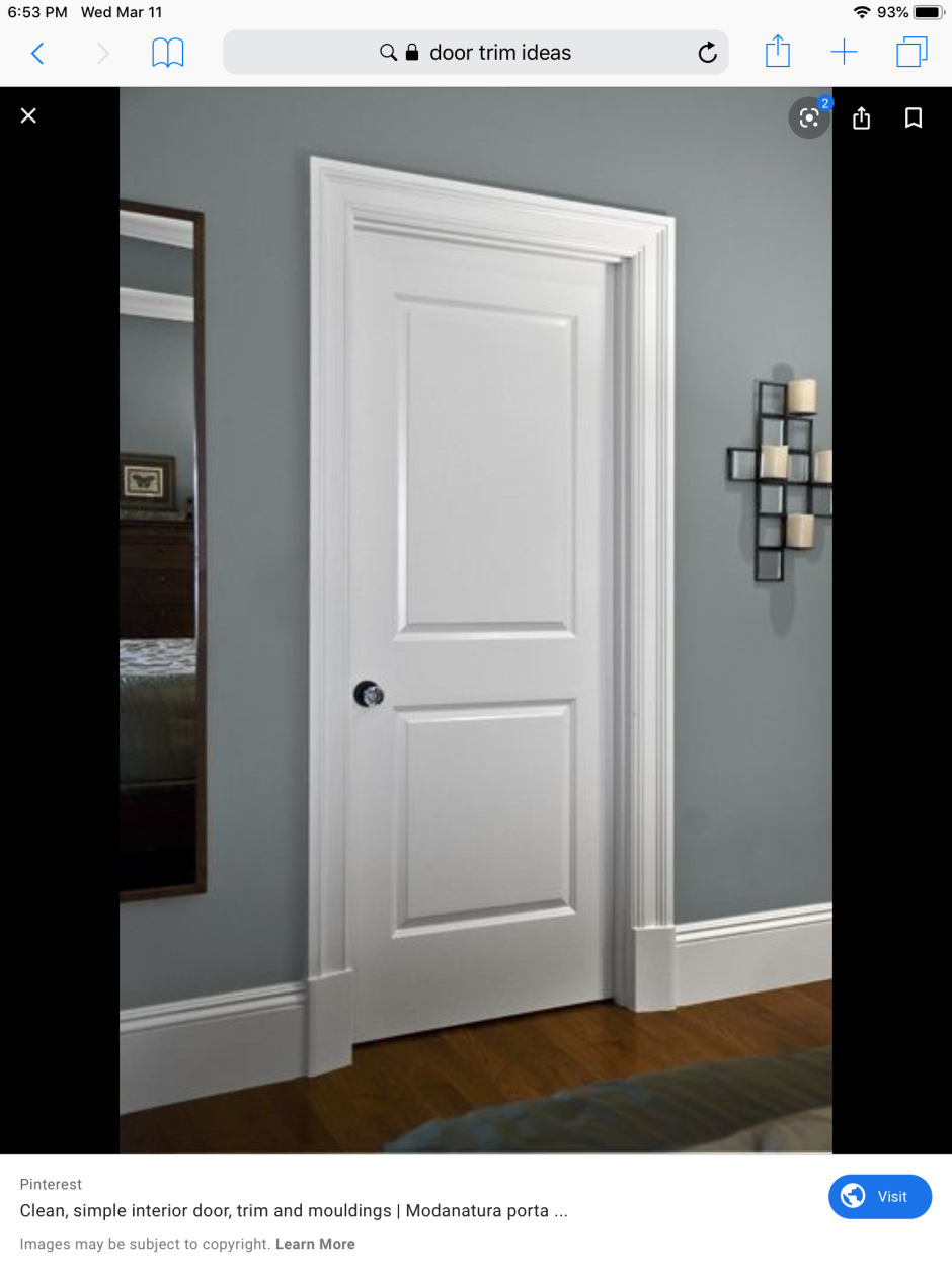 Наличники на двери