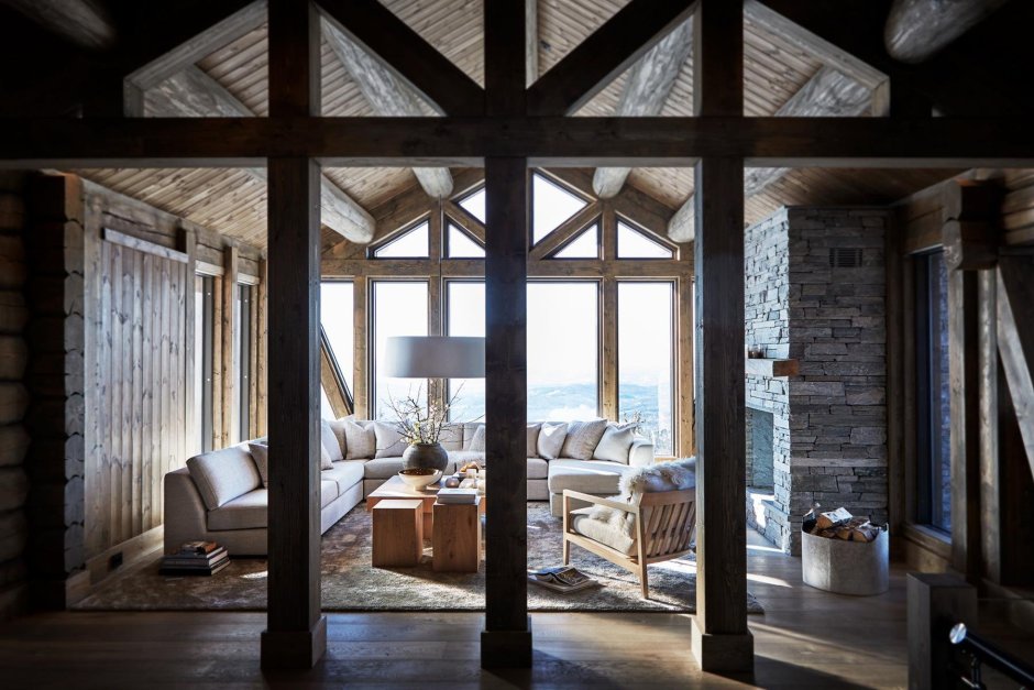 Скандинавский стиль фахверк интерьер