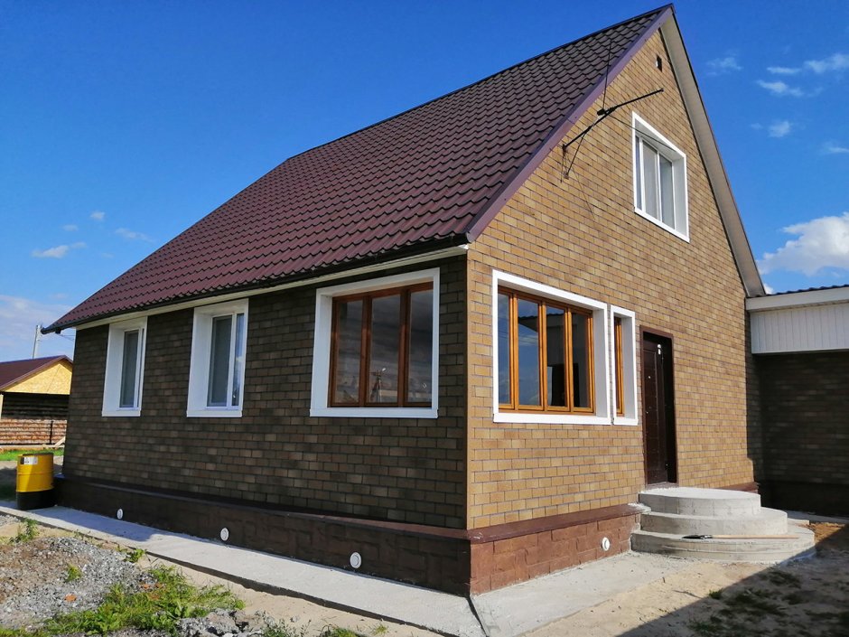 Каркасный дом с Хауберк