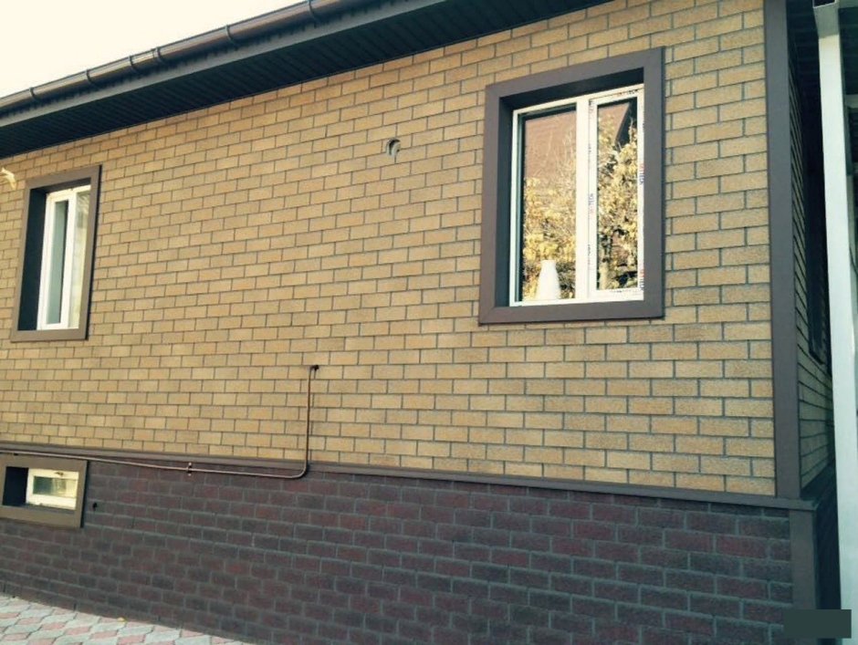 Фасадная плитка ТЕХНОНИКОЛЬ Hauberk песчаный кирпич