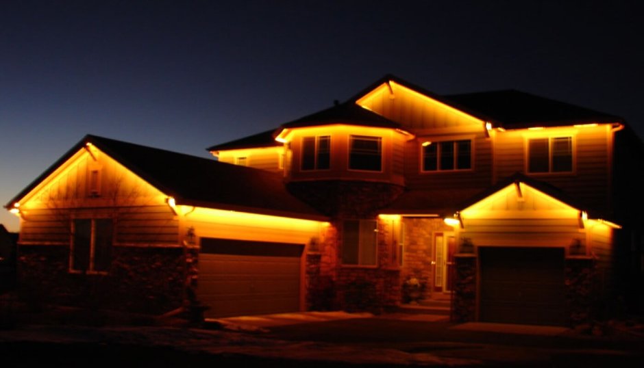 Декоративная подсветка фасадов