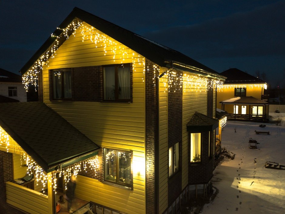 Подсветка фасада