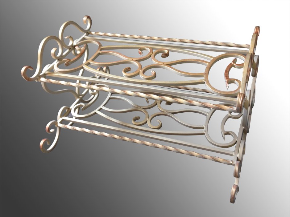 Кованые подставки для обуви