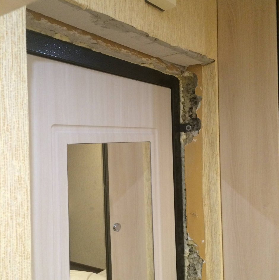 Молдинг на откос окна