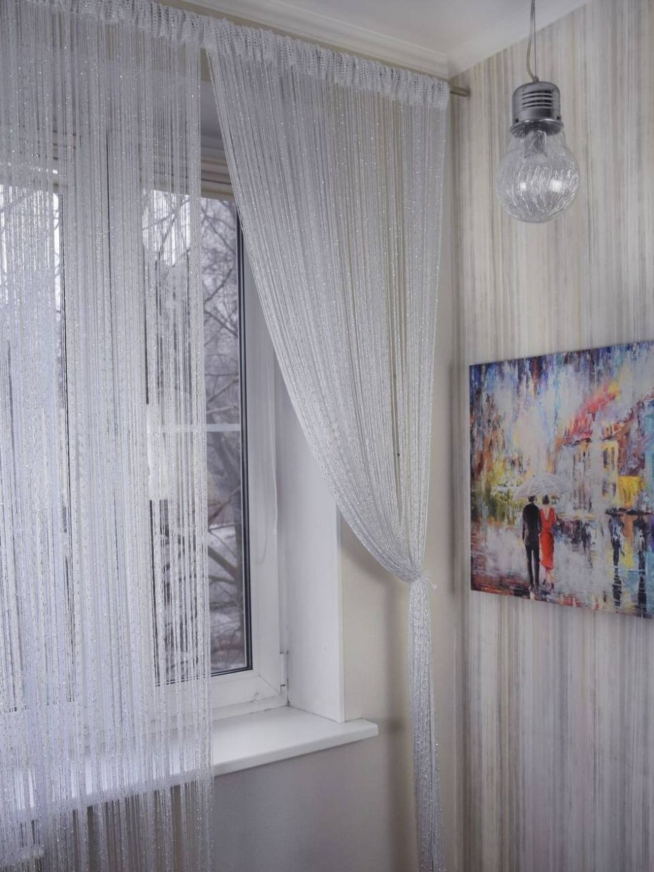 Тюль Изабель шампань