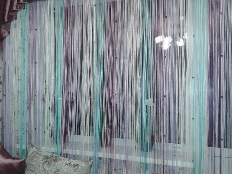 Тюль органза дождик