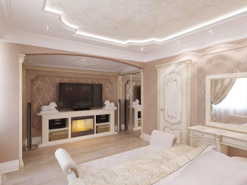 Красивые потолки из гипсокартона