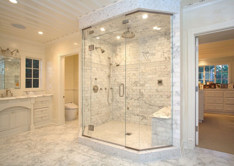 Душевые в скандинавском стиле