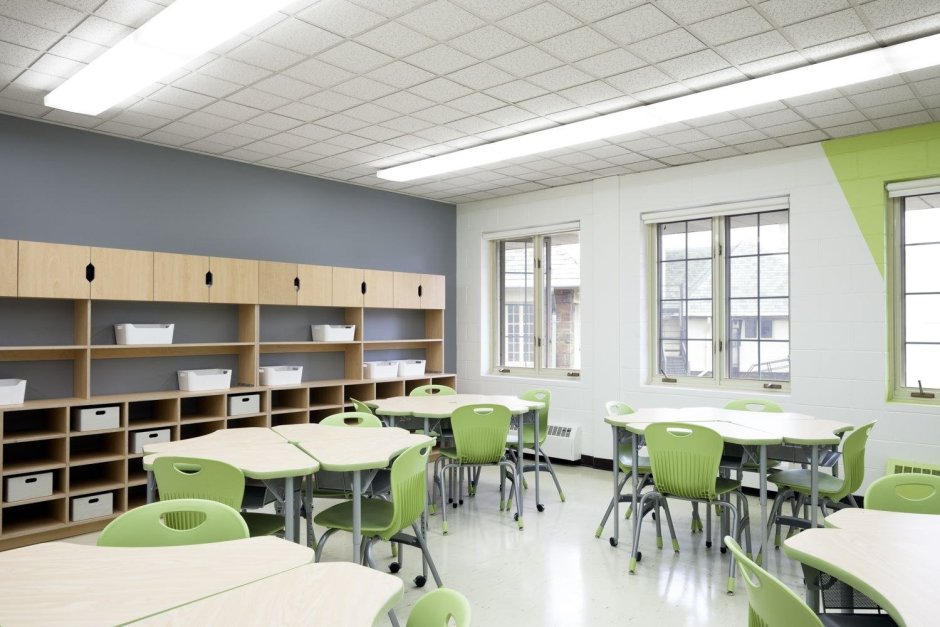 Интерьер класса в школе
