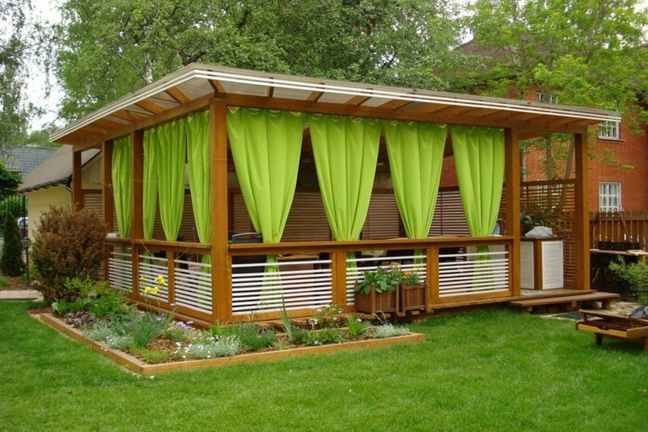 Беседка для дачи