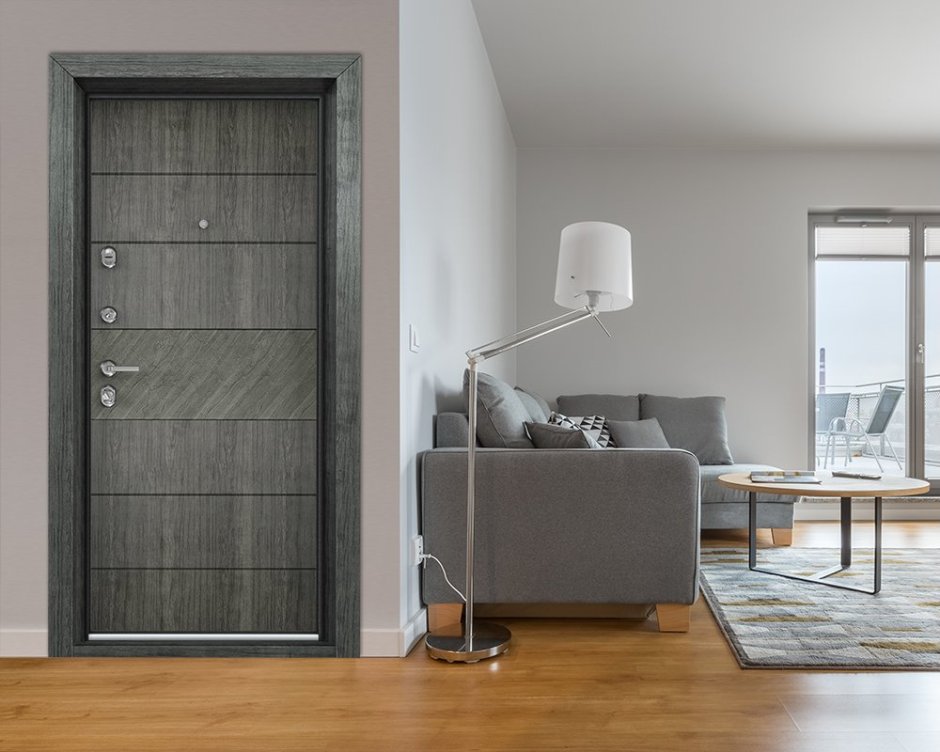 Двери цвет антрацит