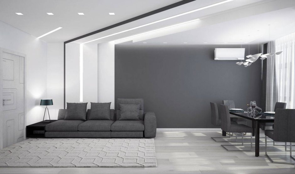 Дверь для шкафа Лион 59.4x225.8x1.6 см ЛДСП цвет графит