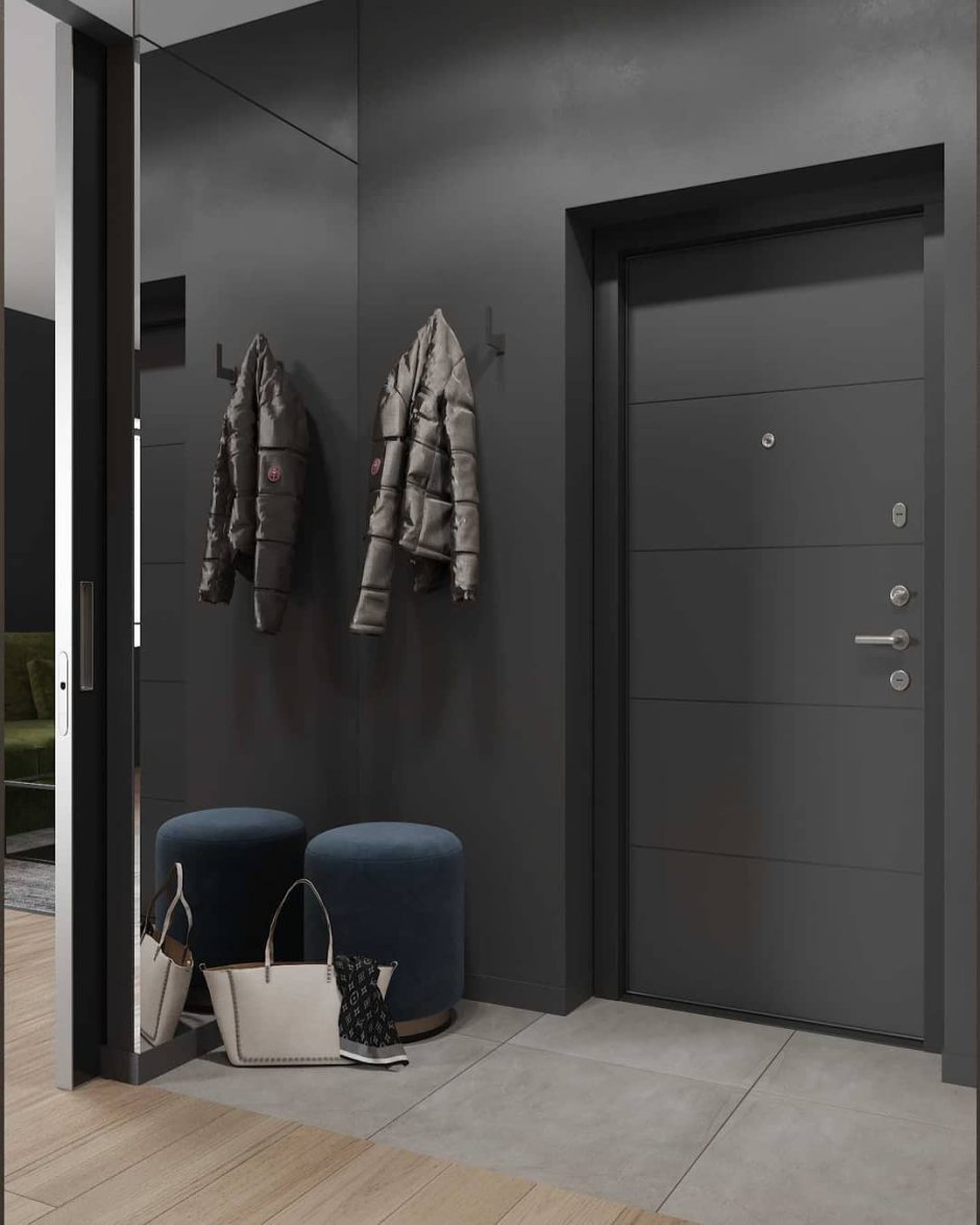 Интерьер в серых тонах