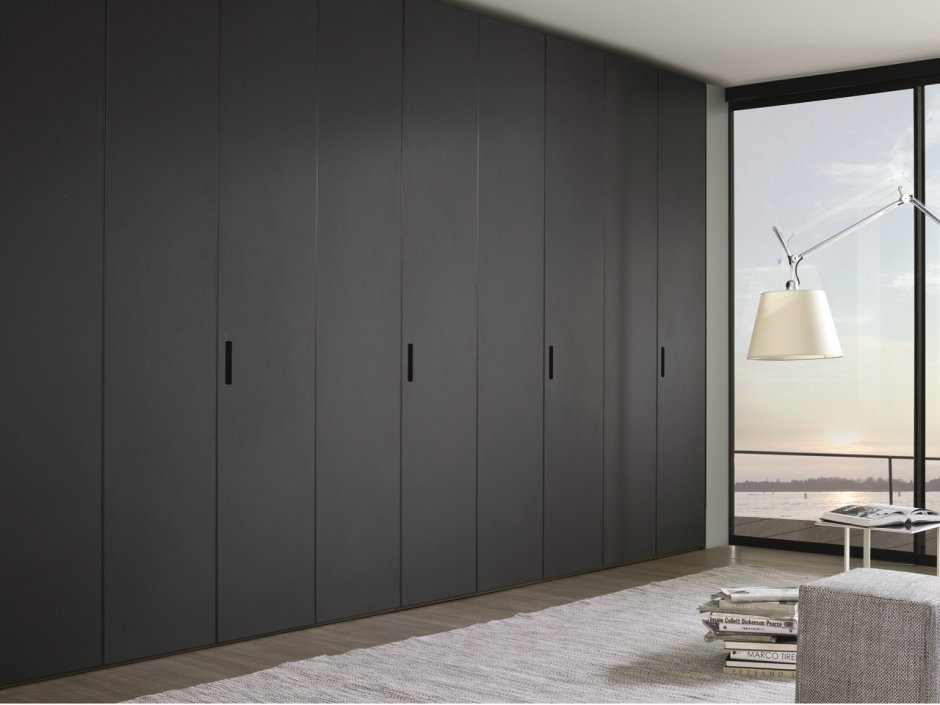 Сочетание графитового цвета в интерьере