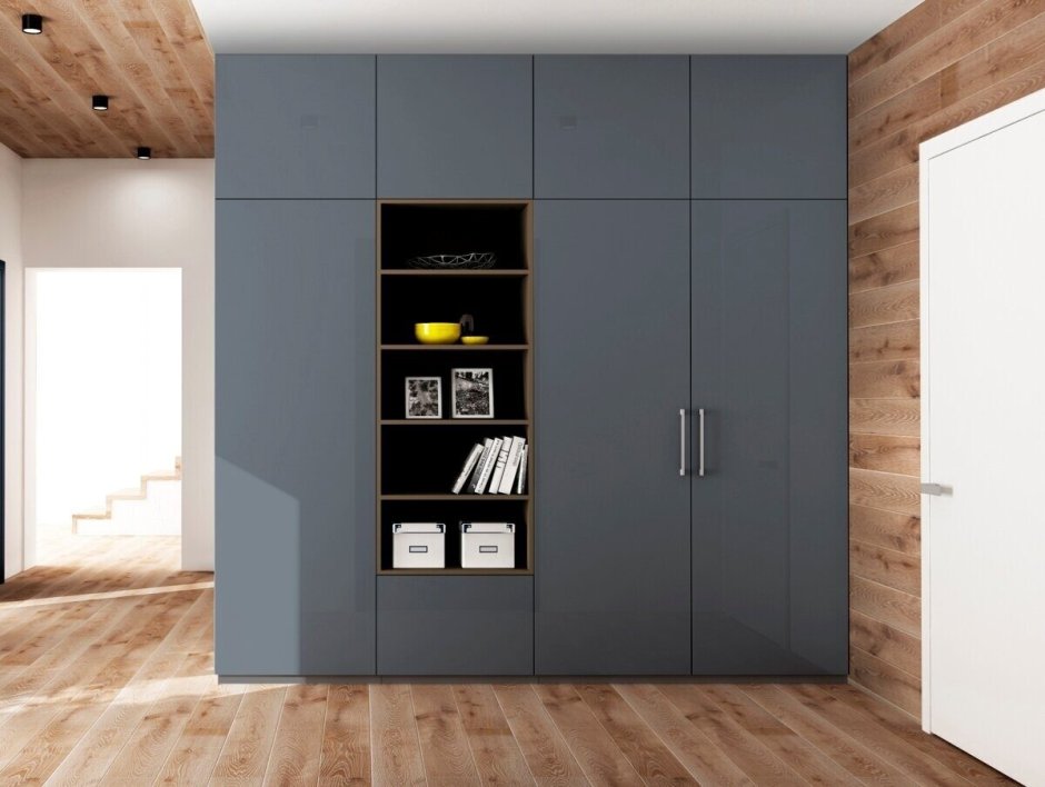 Черный графит Эггер в интерьере