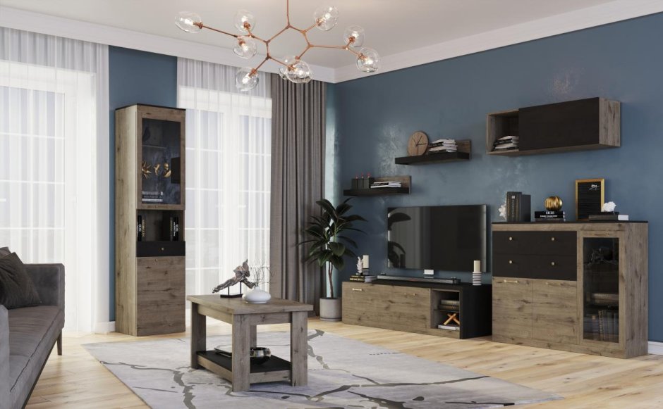 Гостиная Дениз лазурит