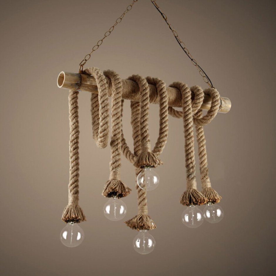 Канатная люстра поместье Люкс