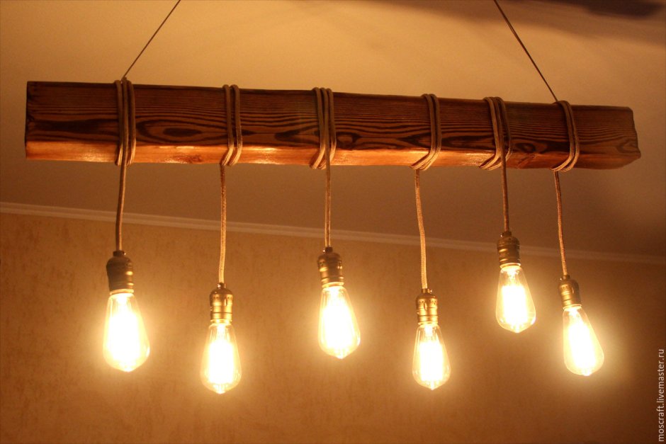 Балка люстра лофт