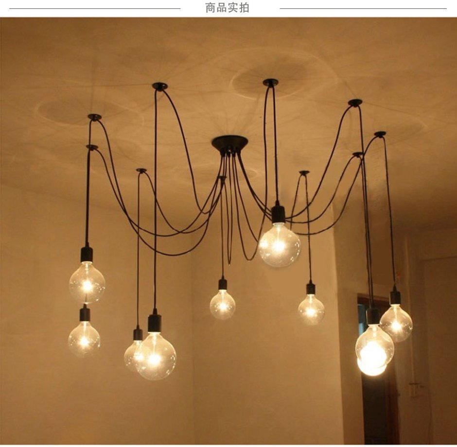 Люстра Industrial Edison by Romatti