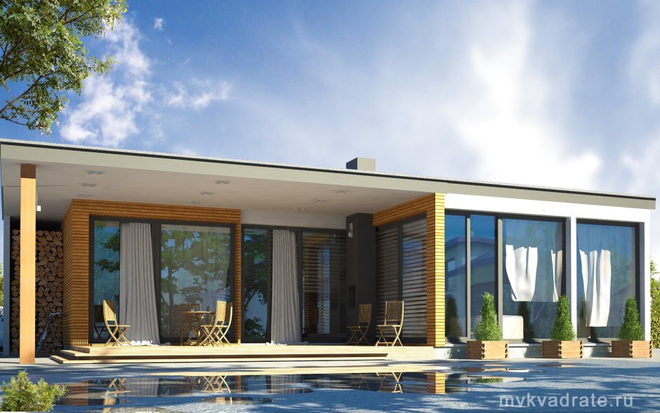 Гуд Вуд одноэтажный дом