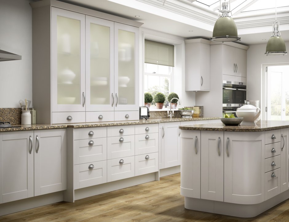 Кухни кашемирового цвета