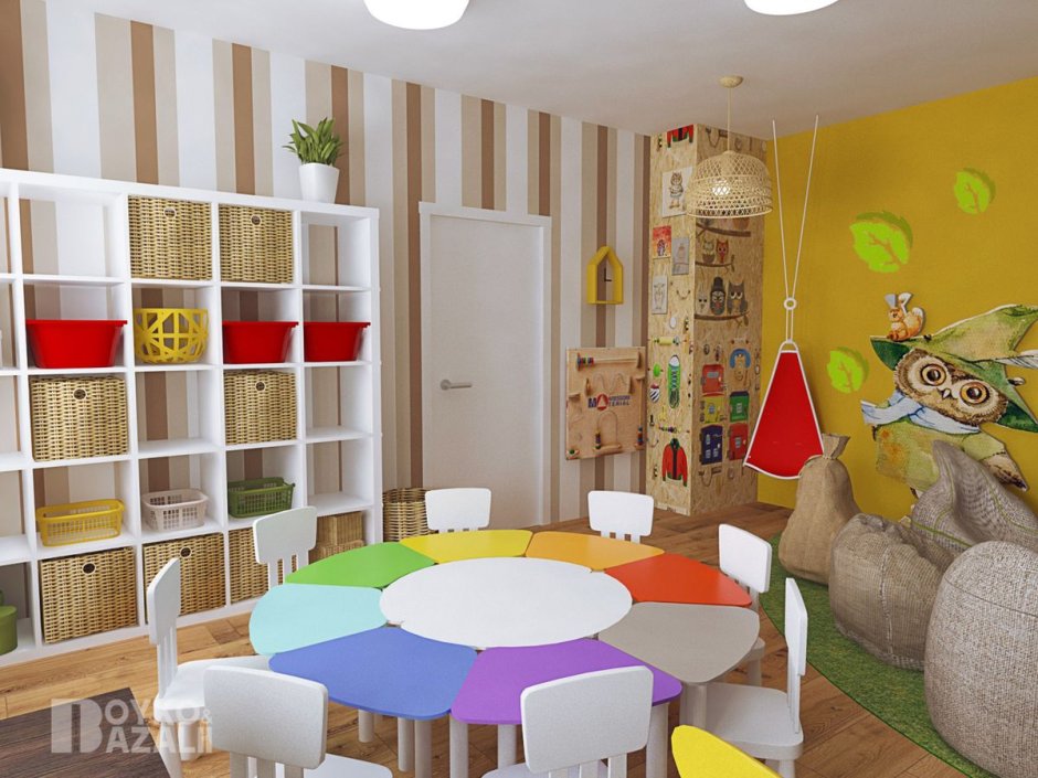 Интерьер детского центра