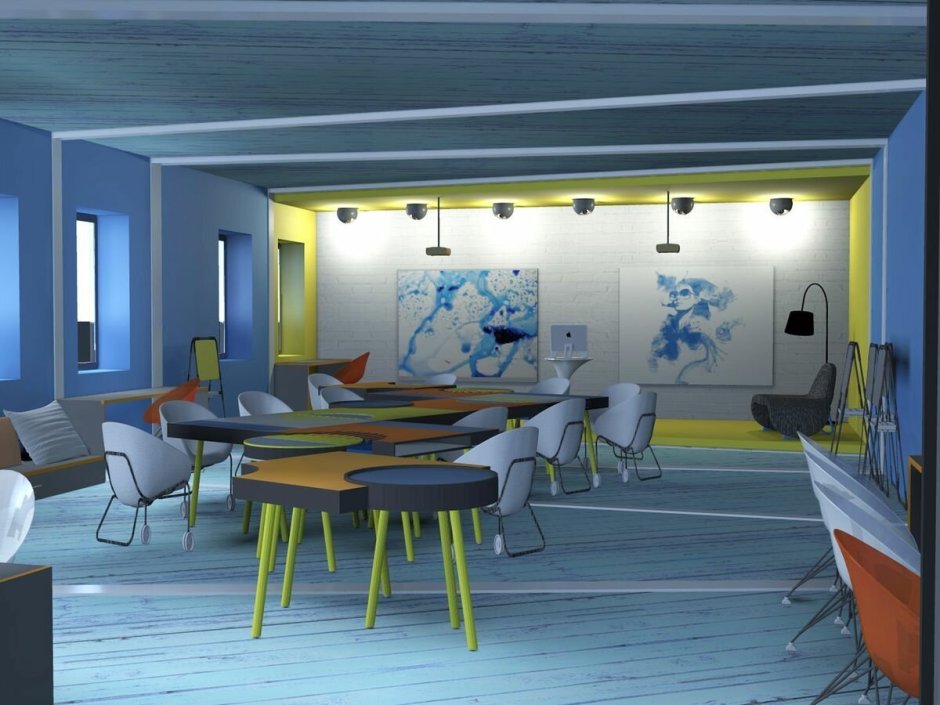 Интерьер школьного класса