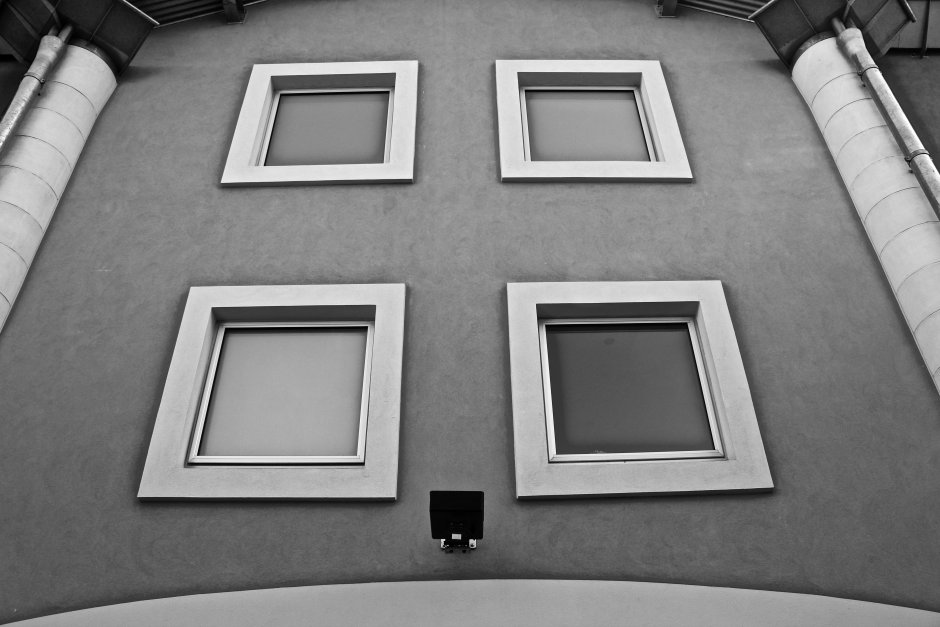 Имитация окна в интерьере