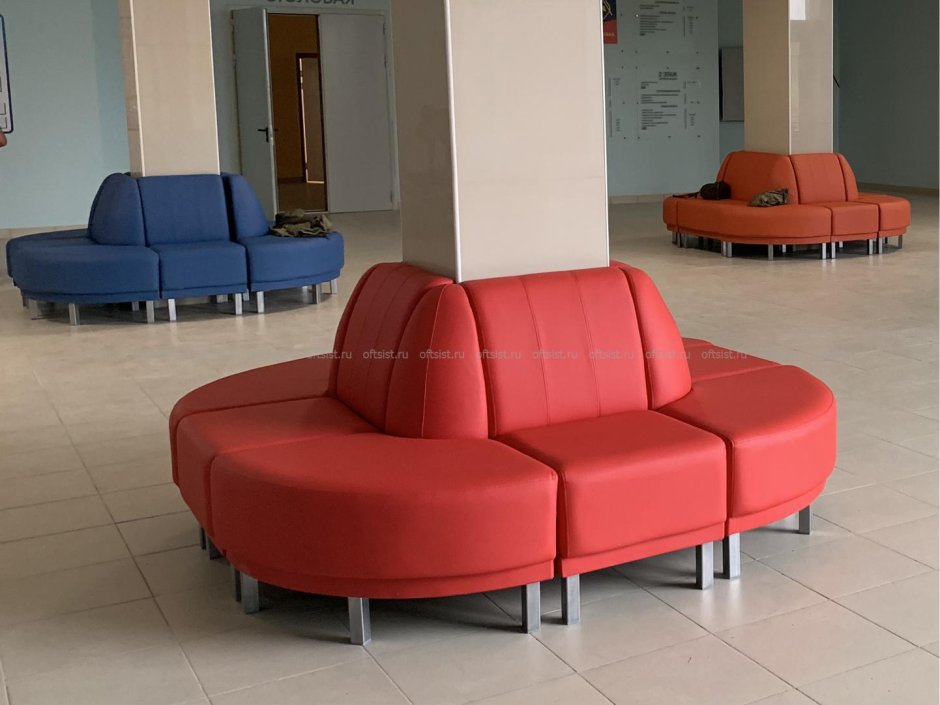 Модульные диваны для школы
