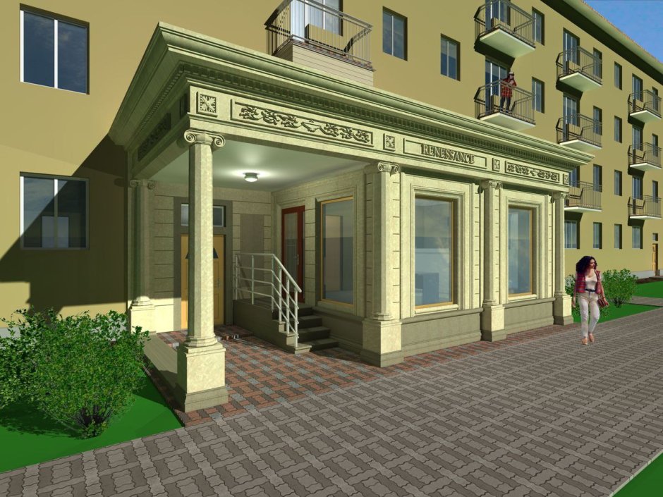 Магазин в жилом доме