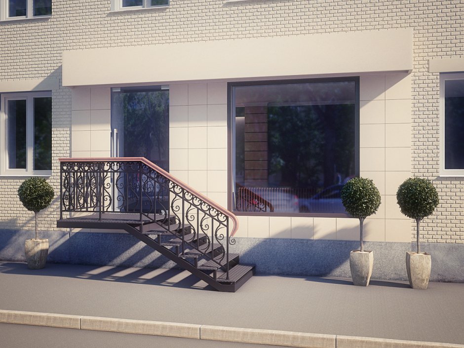 Крыльцо для нежилого помещения