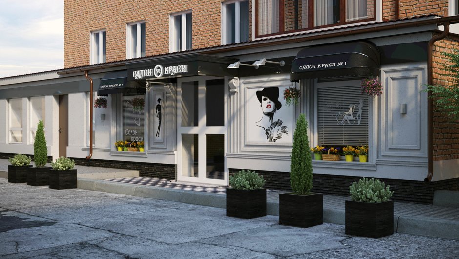 Кофейня снаружи